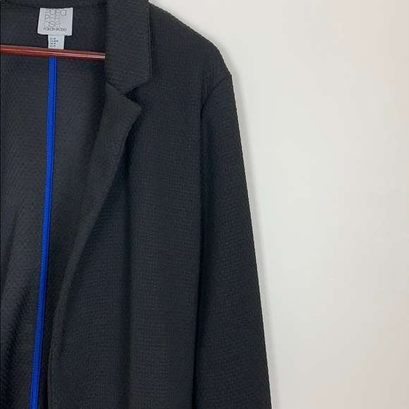 Paraphrase Thick Texture Blazer Black Medium - Picture 6 of 6
